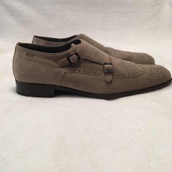 BOSS Hugo Boss Brostio Monk Strap Dress Shoes - Picture 4 of 15